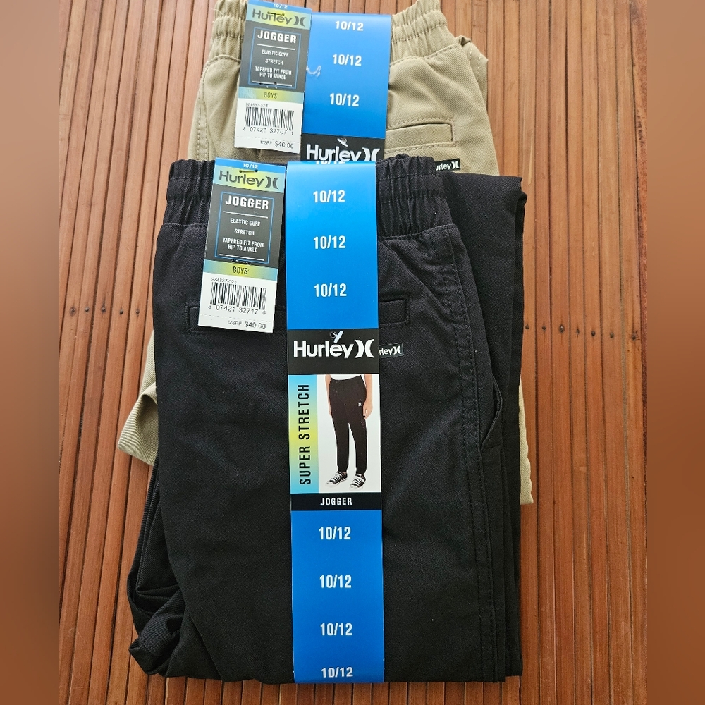 Boys 10/12 Hurley Joggers